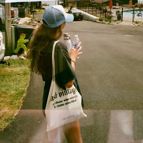 Vintage Tote bag- - Picture 4 of 5